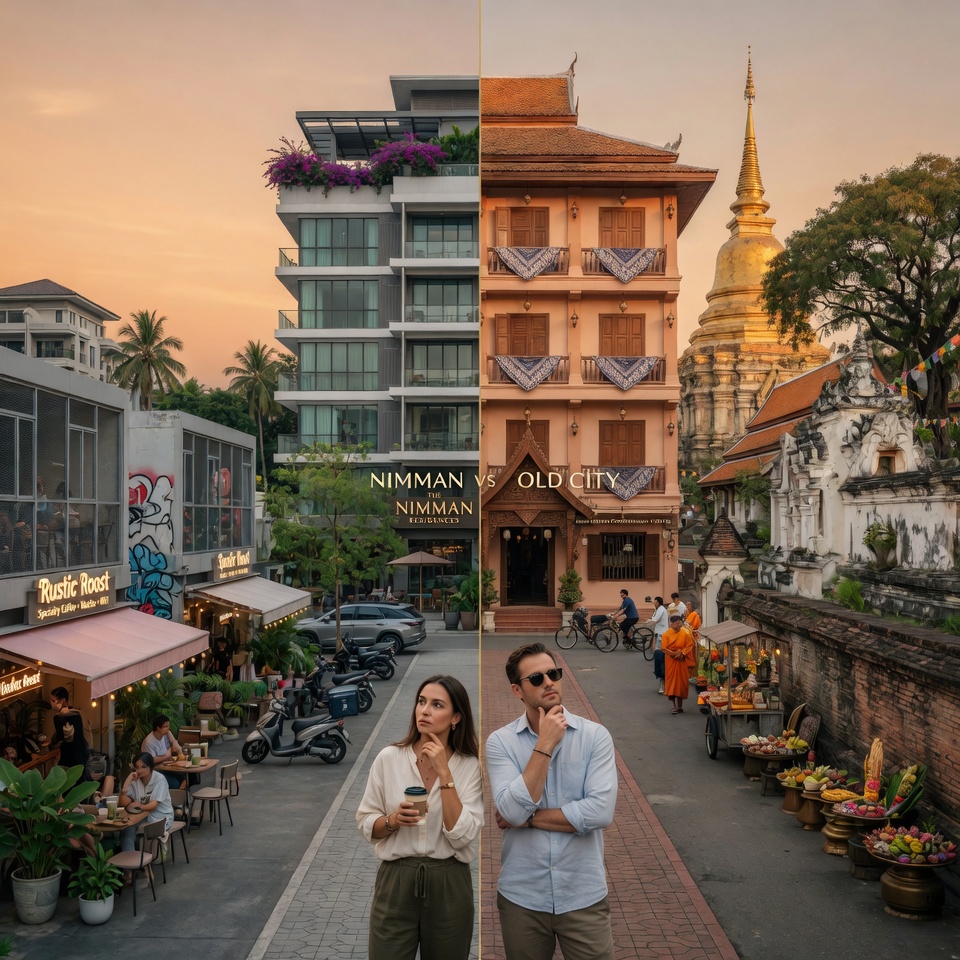 Nimmanhaemin vs Old City